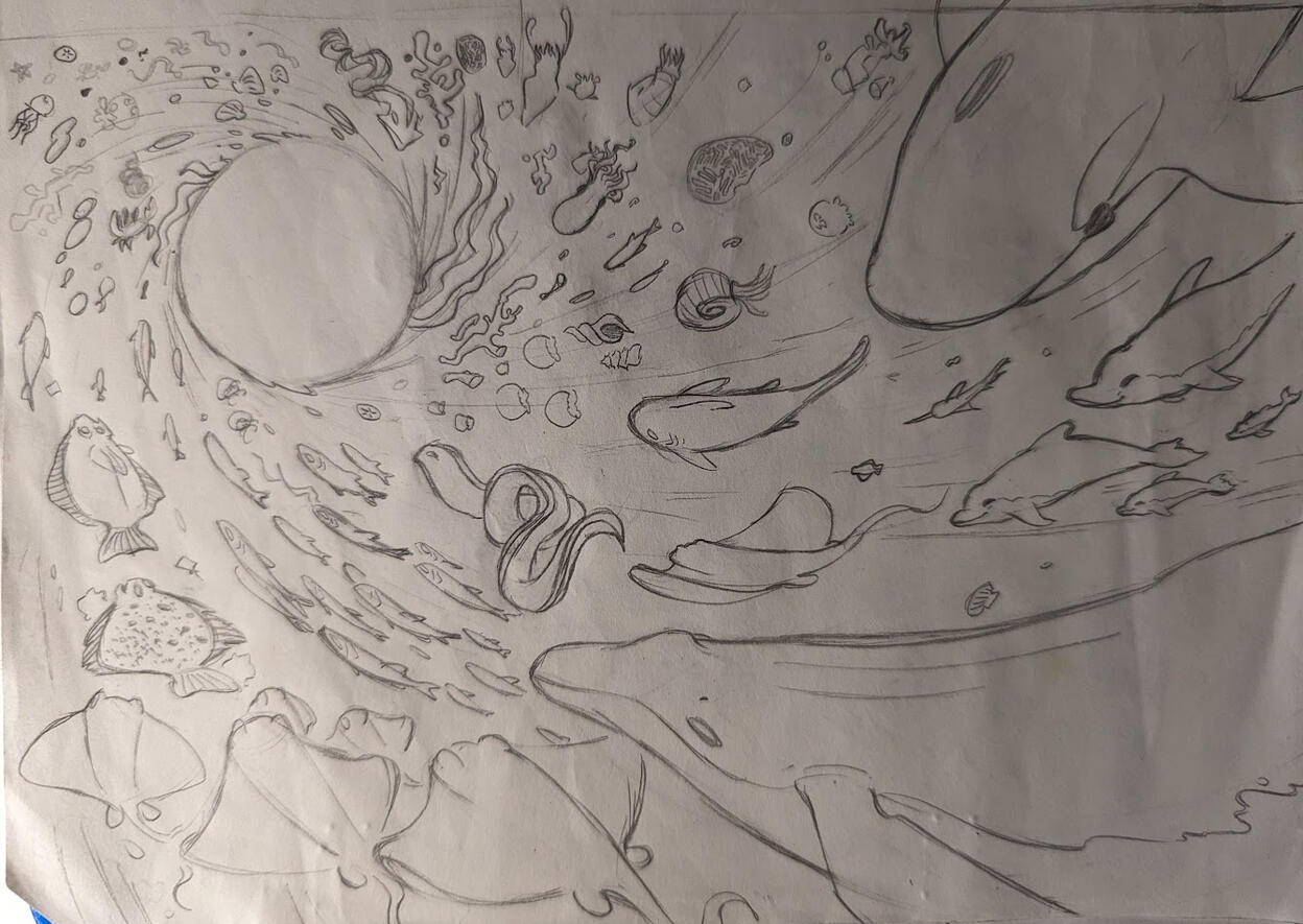 analog sketch of Starscape