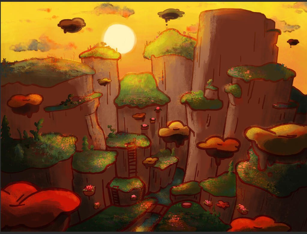 background of Cosmic and the Great Mantatail Migration!