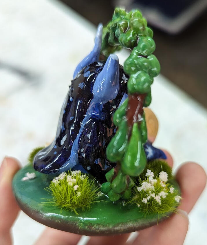 left profile of Going at a Snail's Pace