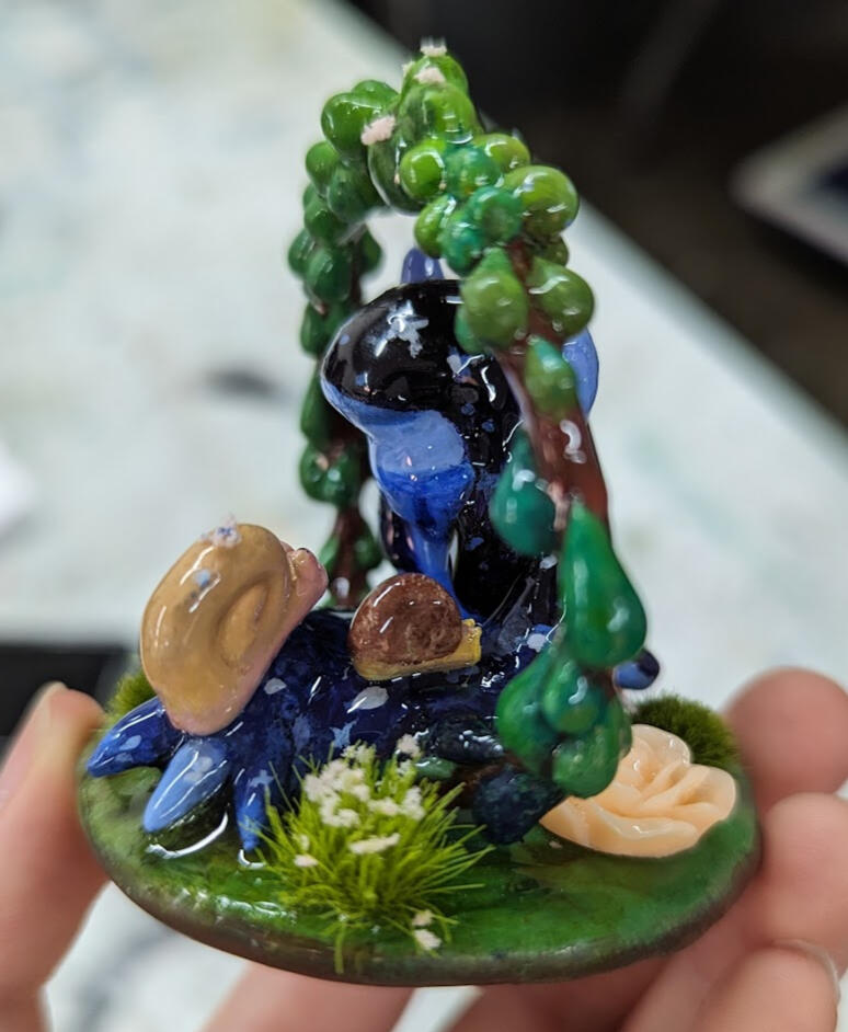 right profile of Going at a Snail&#39;s Pace