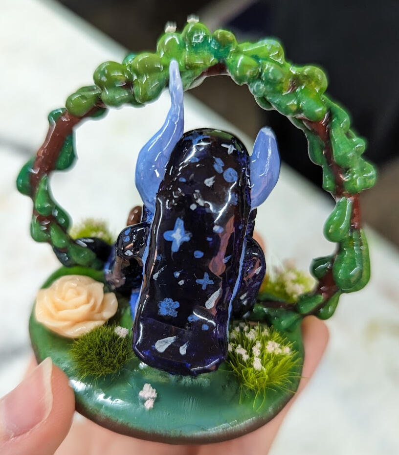 back view of Going at a Snail&#39;s Pace