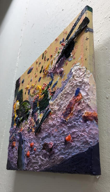 Right side view of Cosmic and the Surging Sushi Seas.