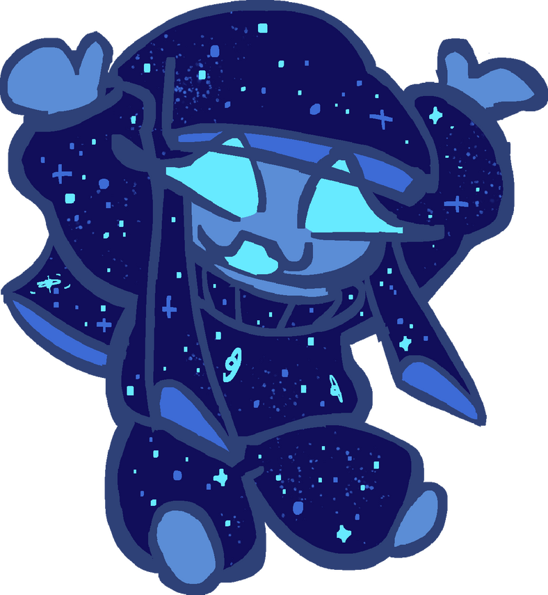 Leaping Cosmic! Imagery made for merchandising (key chains, prints, things people can purchase). Created March 25th, 2025.